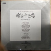 Ghulam Ali  - Live Concert Vol (Vinyl)